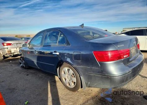 2009 Hyundai Sonata Gls z USA, uszkodzony, nr VIN 5NPET46C49H409818